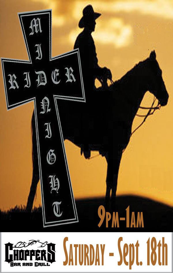 Wads Band September 11th at Choppers Bar and Grill